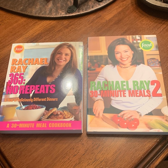 RACHEL RAY FOOD NETWORK COOKBOOKS - Picture 1 of 3